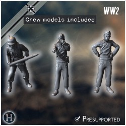 E-100 Waffenträger 88mm Pak 43... - STL 3D | Hartolia Miniatures