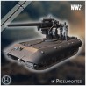 E-100 Waffenträger 88mm Flak 36... - STL 3D | Hartolia Miniatures