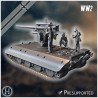 E-100 Waffenträger 88mm Flak 36... - 3D STL | Hartolia Miniatures