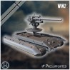 E-100 Waffenträger 88mm Flak 36... - 3D STL | Hartolia Miniatures