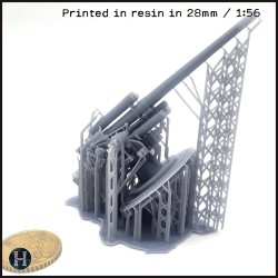 E-100 Waffenträger 88mm Flak 36... - STL 3D | Hartolia Miniatures