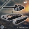 E-100 Waffenträger 128mm Pak 44... - 3D STL | Hartolia Miniatures
