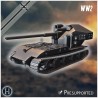 E-100 Waffenträger 128mm Pak 44... - 3D STL | Hartolia Miniatures