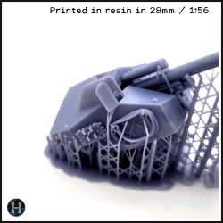 E-100 Waffenträger 128mm Pak 44... - 3D STL | Hartolia Miniatures
