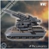 E-100 Waffenträger Flakzwilling 40... - STL 3D | Hartolia Miniatures