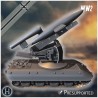 E-100 mit Raketenwerfer (V1 Rakete)... - STL 3D | Hartolia Miniatures
