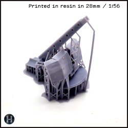 E-100 mit Raketenwerfer (V1 Rakete)... - STL 3D | Hartolia Miniatures