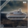 E-100 Ausf.K Entwicklung - Fichier STL 3D | Hartolia Miniatures