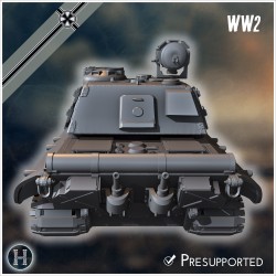 E-100 Ausf.K Entwicklung - Fichier STL 3D | Hartolia Miniatures