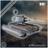 E-100 Ausf.K Entwicklung - Fichier STL 3D | Hartolia Miniatures