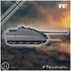 Jagdpanzer E-100 (avec profil bas)... - STL 3D | Hartolia Miniatures