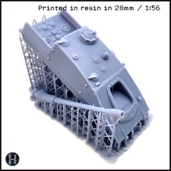 Jagdpanzer E-100 (with low profile)... - 3D STL | Hartolia Miniatures