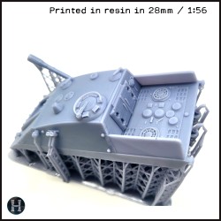 Jagdpanzer E-100 (avec profil bas)... - STL 3D | Hartolia Miniatures