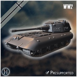 E-100 Ausf. B. "Raubtier" Entwicklung - STL 3D | Hartolia Miniatures