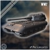 E-100 Ausf. B. "Raubtier" Entwicklung - STL 3D | Hartolia Miniatures