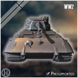 E-100 Ausf. B. "Raubtier" Entwicklung - STL 3D | Hartolia Miniatures