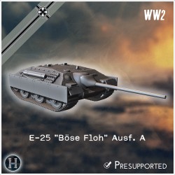 E-25 "Böse Floh" Ausf. A Entwicklung - STL 3D | Hartolia Miniatures