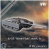 E-25 "Böse Floh" Ausf. A Entwicklung - STL 3D | Hartolia Miniatures