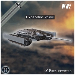 E-25 "Böse Floh" Ausf. A Entwicklung - STL 3D | Hartolia Miniatures