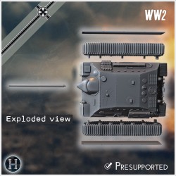 E-25 "Böse Floh" Ausf. A Entwicklung - STL 3D | Hartolia Miniatures
