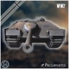 E-25 Ausf. B Entwicklung light tank - 3D STL | Hartolia Miniatures