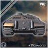 E-25 Ausf. B Entwicklung light tank - 3D STL | Hartolia Miniatures