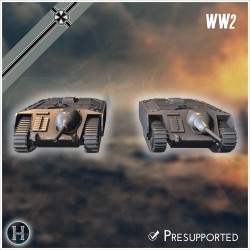 E-10 Hetzer 2 Entwicklung - Fichier STL 3D | Hartolia Miniatures