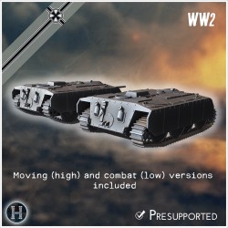 E-10 Hetzer 2 Entwicklung - Fichier STL 3D | Hartolia Miniatures