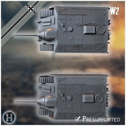 E-10 Hetzer 2 Entwicklung - Fichier STL 3D | Hartolia Miniatures