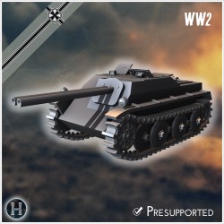 E-5 Panzerkleinzerstörer Rutscher... - STL 3D | Hartolia Miniatures