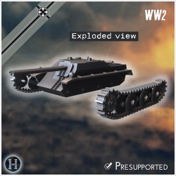 E-5 Panzerkleinzerstörer Rutscher... - STL 3D | Hartolia Miniatures