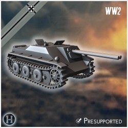E-5 Panzerkleinzerstörer Rutscher... - STL 3D | Hartolia Miniatures