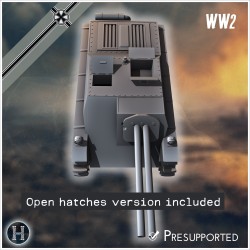 E-5 Panzerkleinzerstörer Rutscher... - STL 3D | Hartolia Miniatures