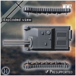 E-5 Panzerkleinzerstörer Rutscher... - STL 3D | Hartolia Miniatures