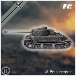 VK 45.01 (P) prototype Tiger - Fichier STL 3D | Hartolia Miniatures