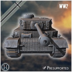 VK 45.01 (P) prototype Tiger - Fichier STL 3D | Hartolia Miniatures