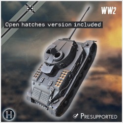 VK 45.01 (P) prototype Tiger - Fichier STL 3D | Hartolia Miniatures