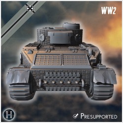 VK 45.01 (P) Tiger prototype heavy tank - 3D STL | Hartolia Miniatures