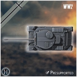 VK 45.01 (P) prototype Tiger - Fichier STL 3D | Hartolia Miniatures