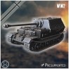 Chasseur de chars Tiger (P)... - STL 3D | Hartolia Miniatures