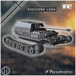 Panzerjäger Tiger (P) '' Ferdinand... - 3D STL | Hartolia Miniatures