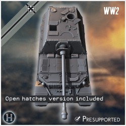 Panzerjäger Tiger (P) '' Ferdinand... - 3D STL | Hartolia Miniatures