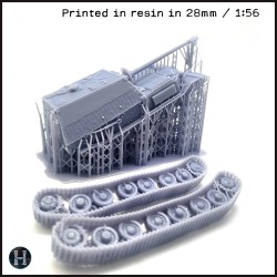 Chasseur de chars Tiger (P)... - STL 3D | Hartolia Miniatures