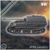 Chasseur de chars Tiger (P)... - STL 3D | Hartolia Miniatures