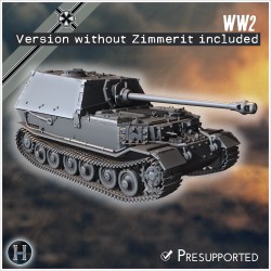 Panzerjäger Tiger (P) " Elefant "... - 3D STL | Hartolia Miniatures