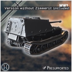 Chasseur de chars Tiger (P)... - STL 3D | Hartolia Miniatures