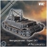 Bergepanzer Tiger (P) - Fichier STL 3D | Hartolia Miniatures