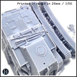 Bergepanzer Tiger (P) - Fichier STL 3D | Hartolia Miniatures