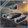 VK 30.01 (P) char moyen - Fichier STL 3D | Hartolia Miniatures