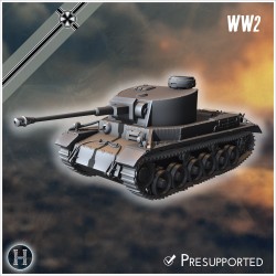 VK 30.01 (P) medium tank - 3D STL File | Hartolia Miniatures